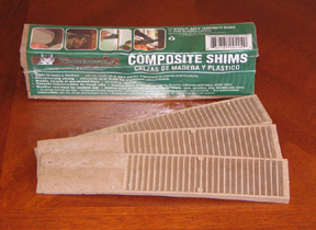 Deslauriers CWPS Composite Wood/Plastic Shim 1-1/2in. x 8in.-1440 pcs